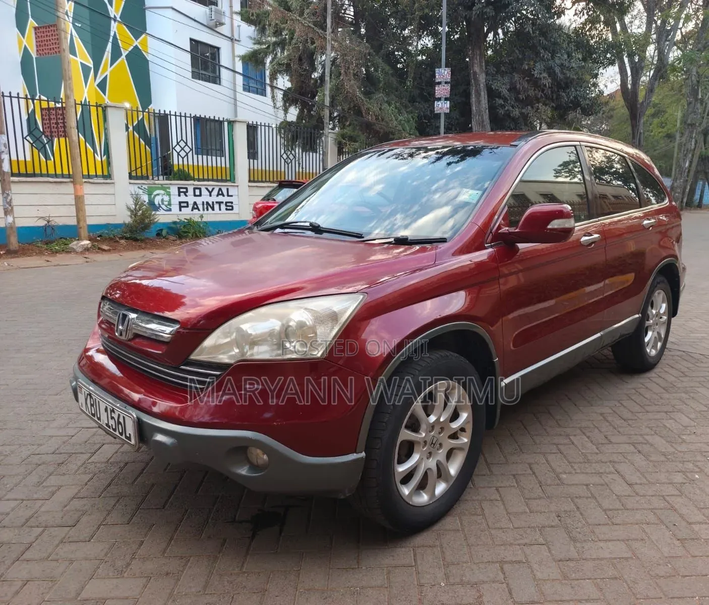 Honda CR-V 2007 Burgundy