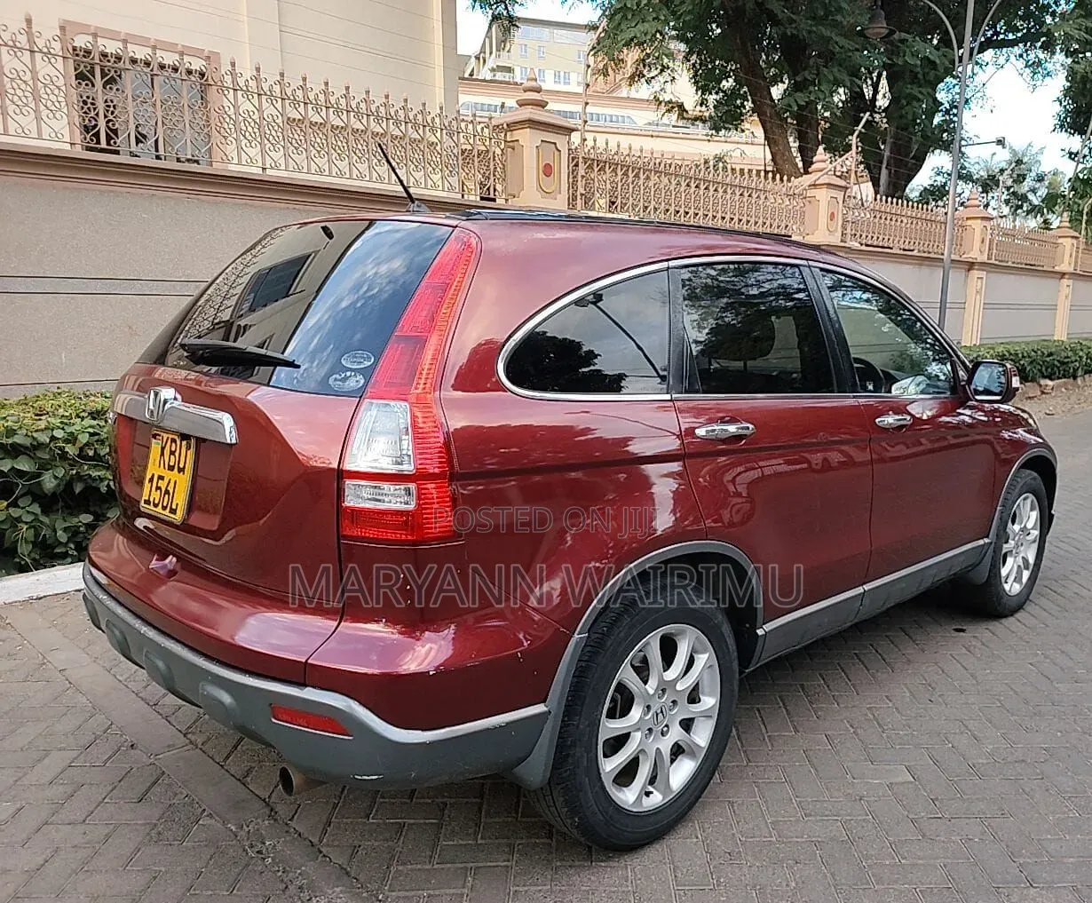 Honda CR-V 2007 Burgundy