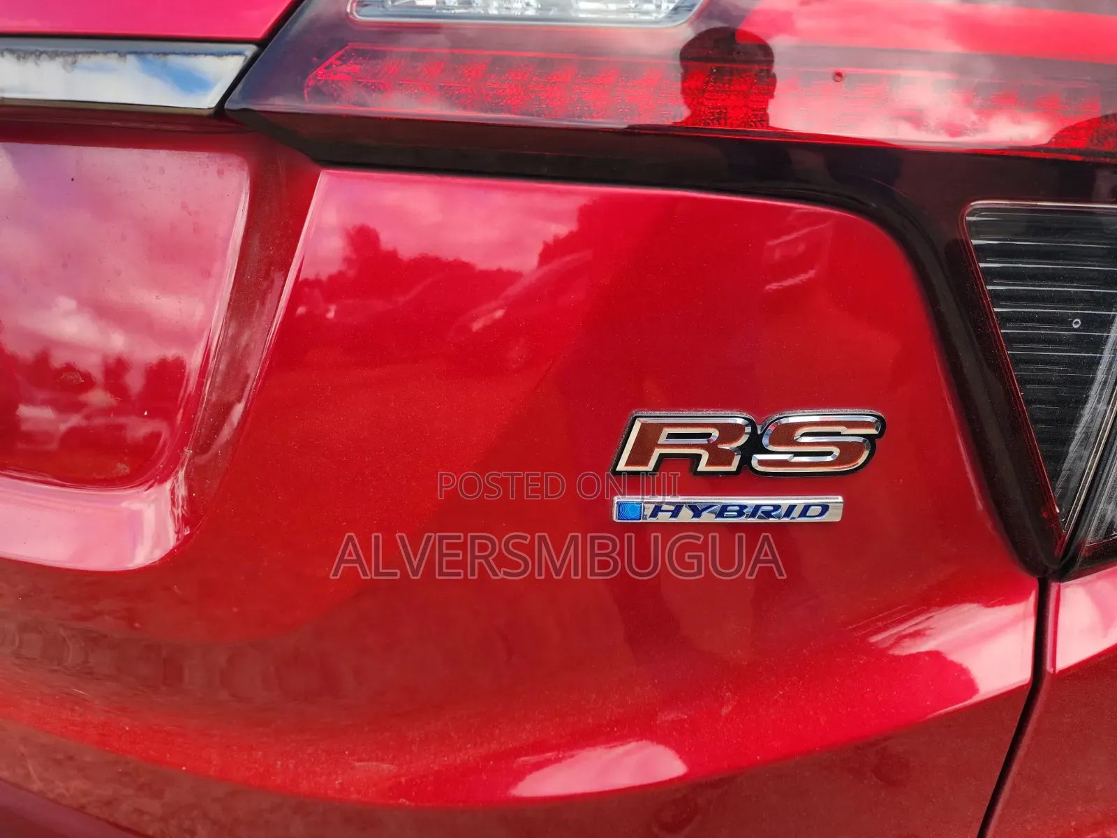 Honda Vezel 1.5 2WD 172 hp 2019 Red