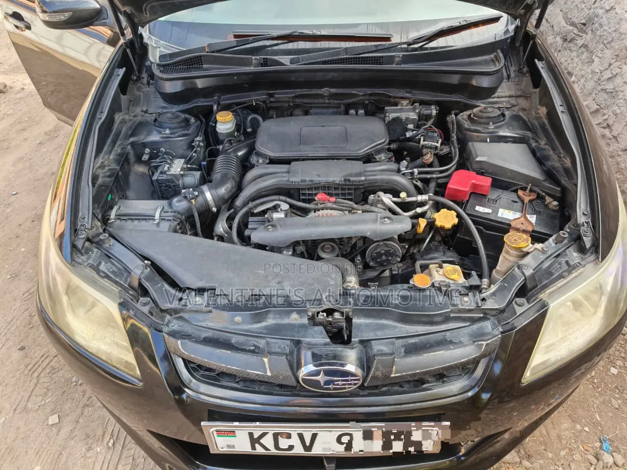 Subaru Exiga 2008 Black