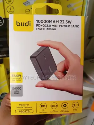 Budi Mini Power Bank 10000mAh 20W PD+QC3.0