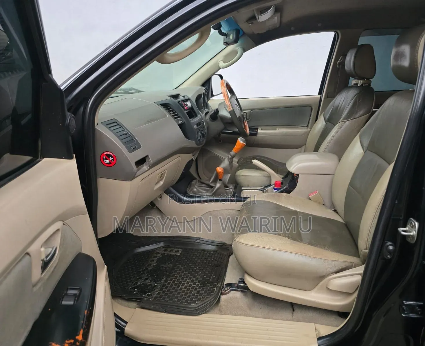 Toyota Fortuner 2.5 D AWD 2006 Black