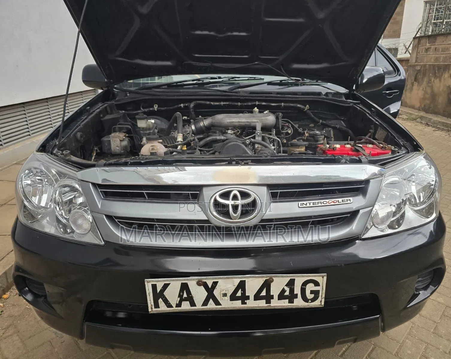 Toyota Fortuner 2.5 D AWD 2006 Black