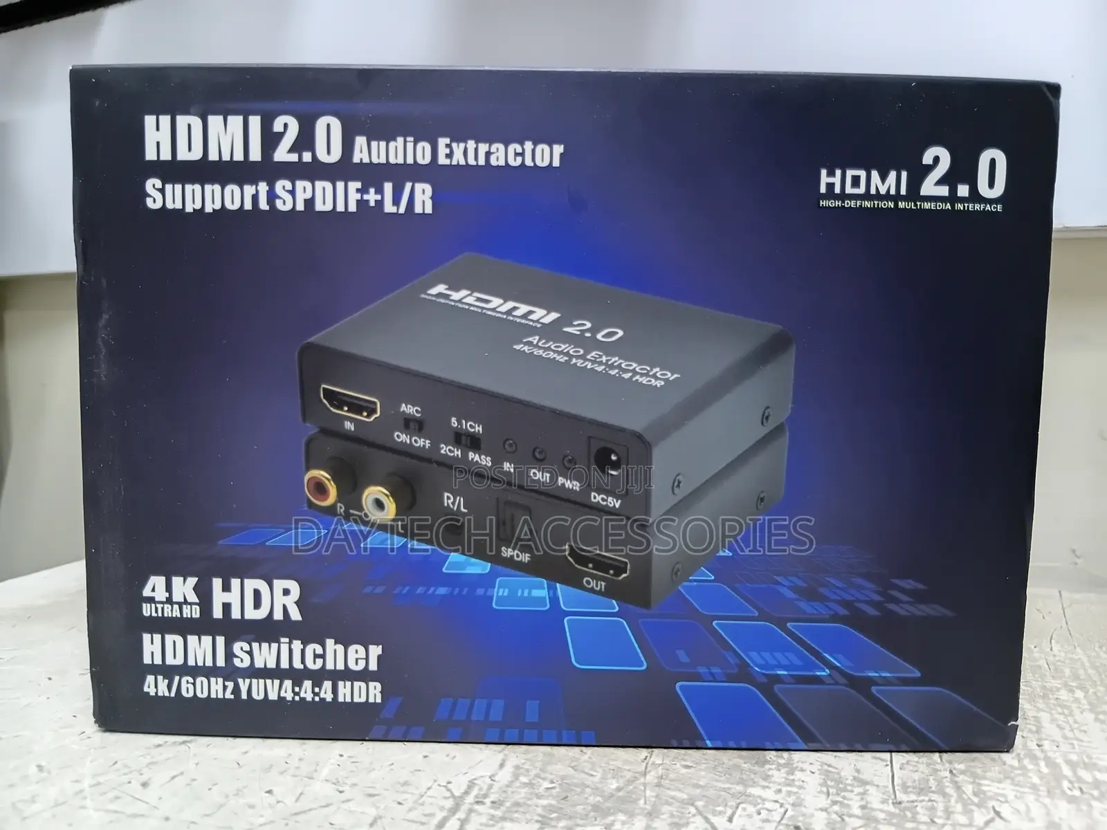 This Is an HDMI 2.0 Audio Extractor That Supports /60Hz Video.