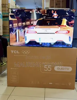 TCL 55 Inch QLED Smart TV With Dolby Atmos and Google TV - 55T6D