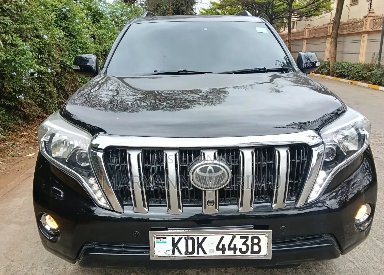 Toyota Land Cruiser Prado 2.8 D-4D 2016 Black