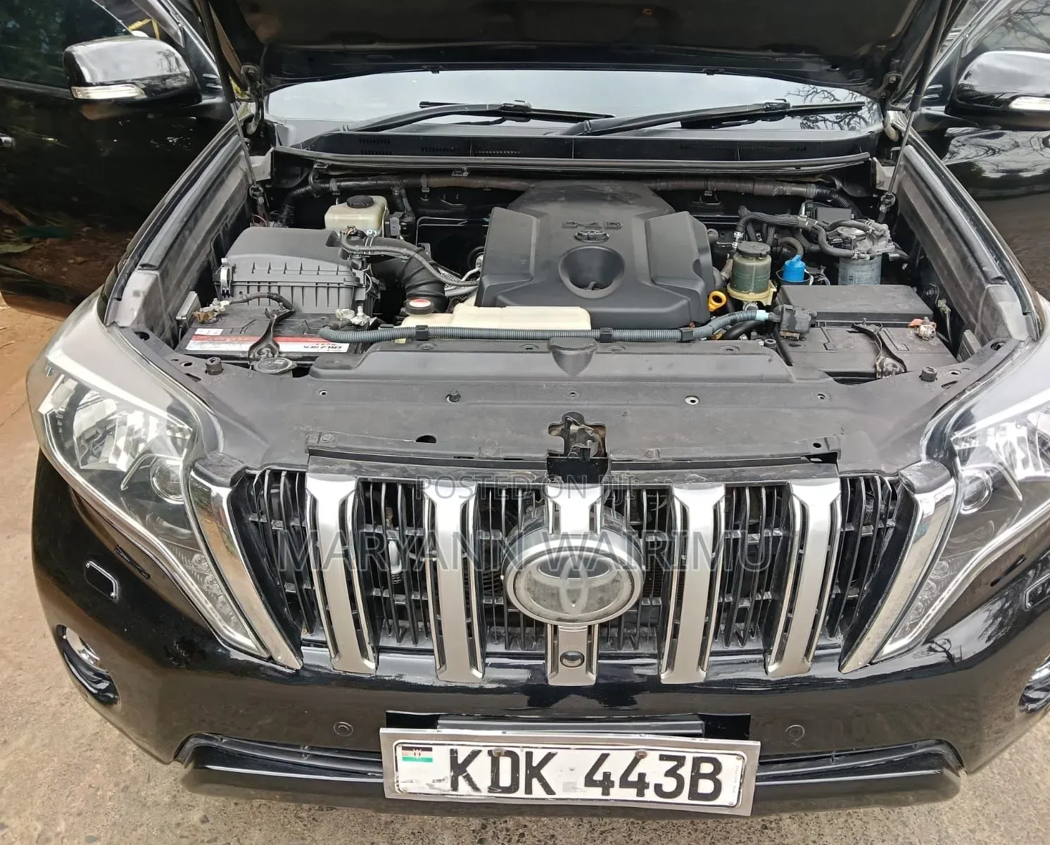 Toyota Land Cruiser Prado 2.8 D-4D 2016 Black