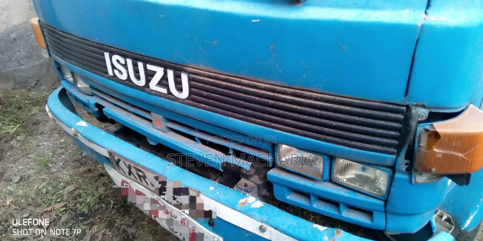 Isuzu FVR Long Chase 1990 Blue