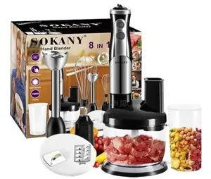 Sokany 8-in-1 Multifunctional Hand Blender (Model 5011-8)