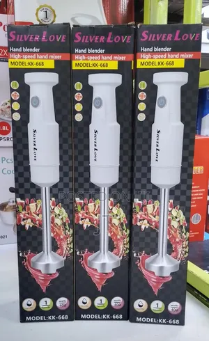 Silver Love Hand Blender 
Model: KK- 668