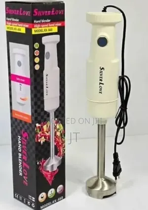 Silver Love Hand Blender 
Model: KK- 668