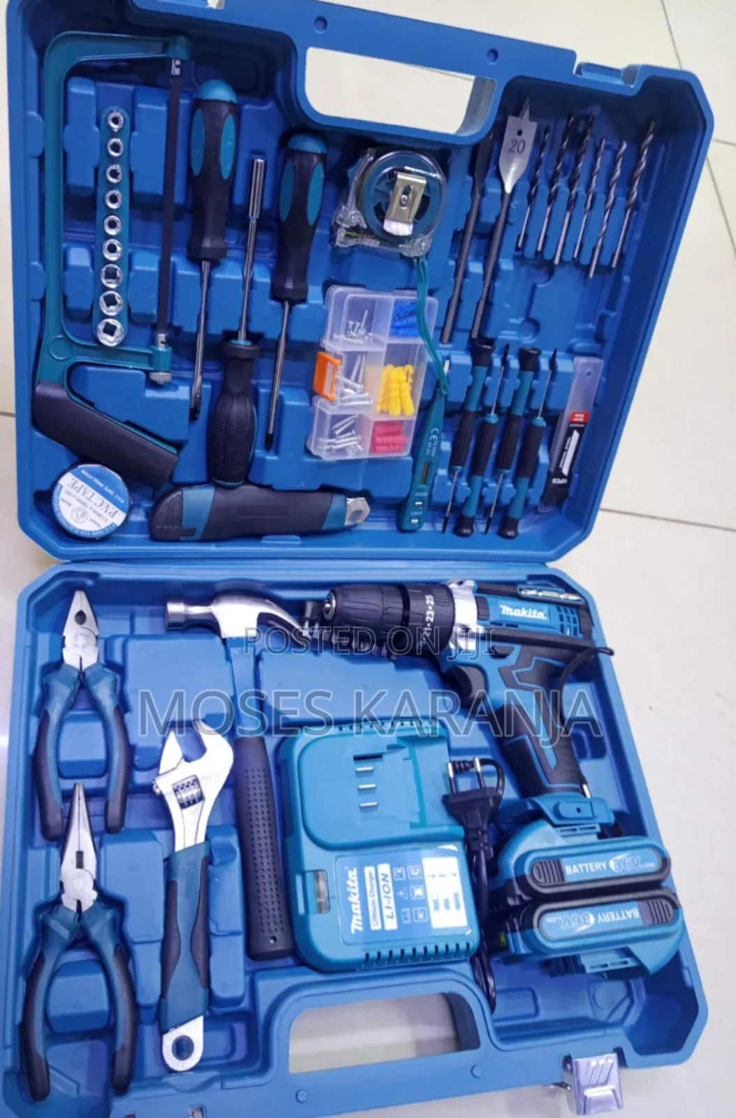 Makita Cordless Drill Machine Set – Professional Power Tool