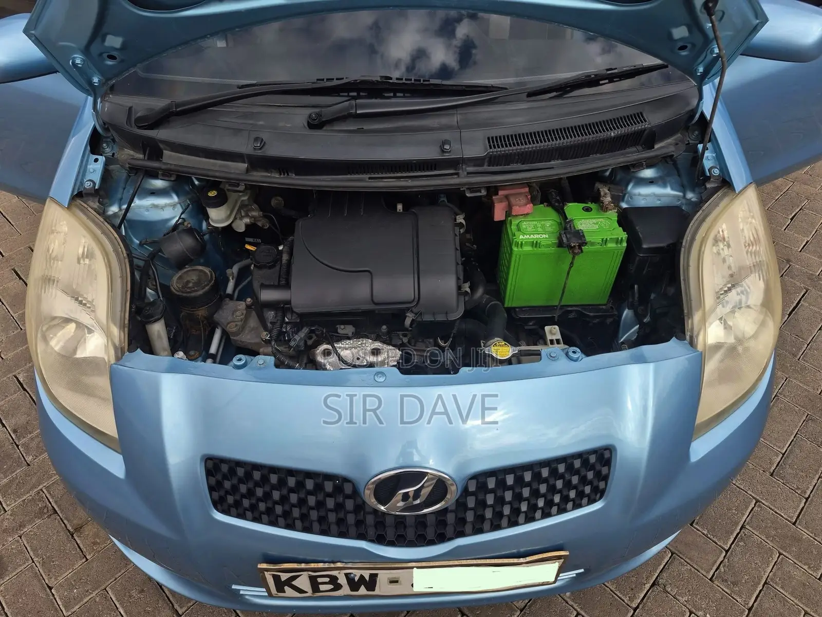 Toyota Vitz 1.0 FWD 5dr 2008 Blue