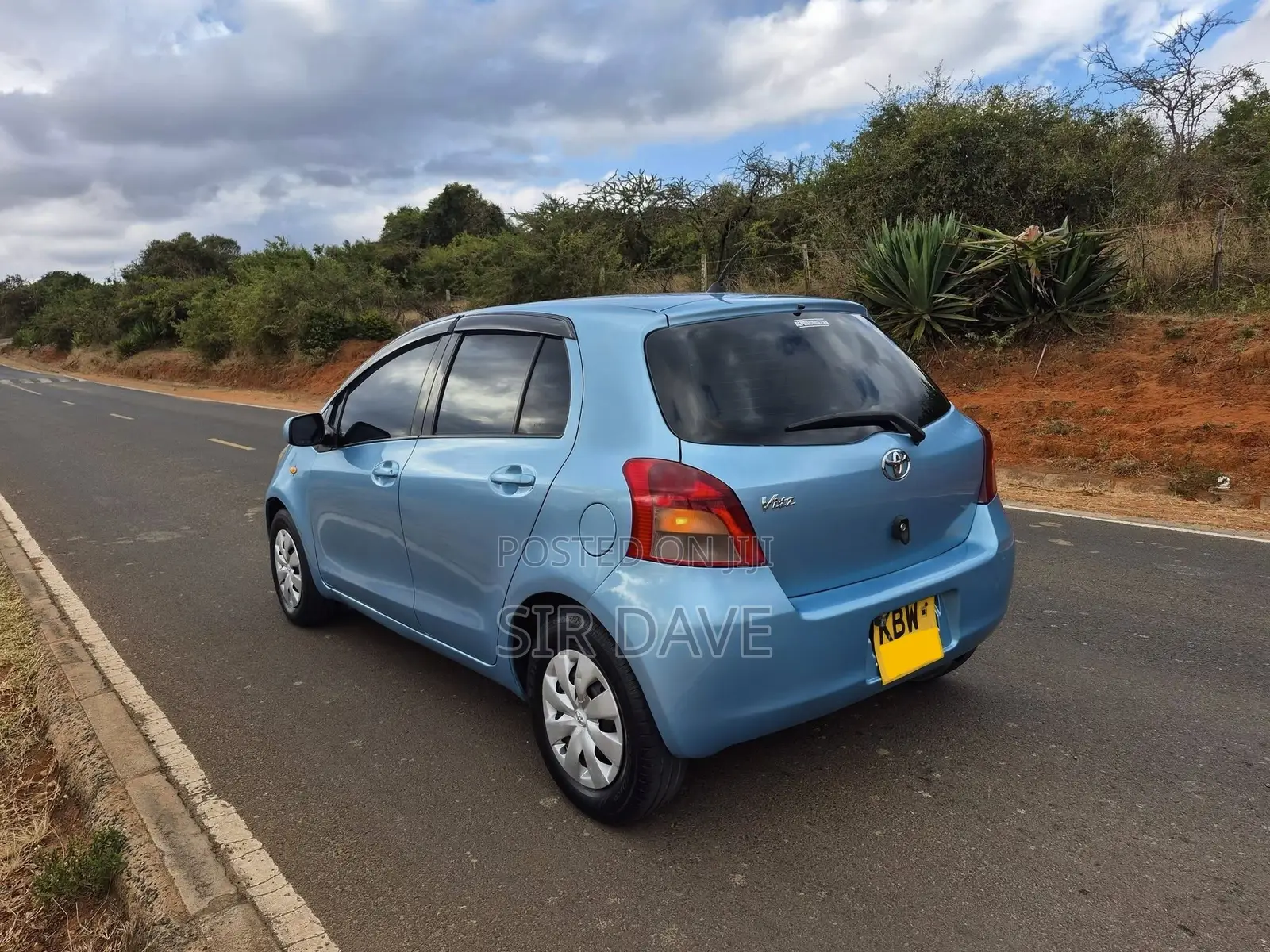 Toyota Vitz 1.0 FWD 5dr 2008 Blue