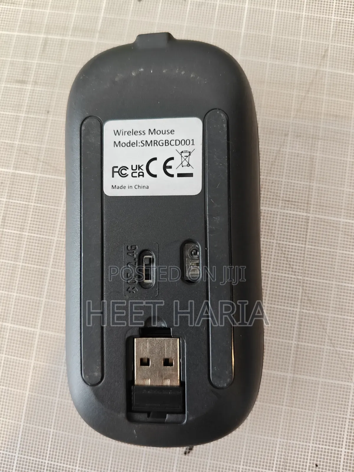 RGB LED Wireless BT, 2.4g Mouse - Used