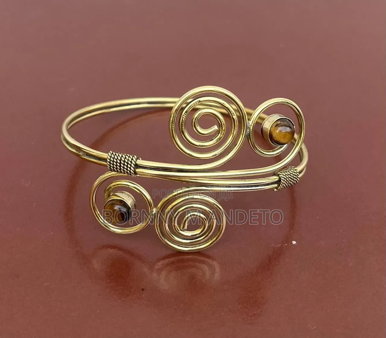 Handcrafted Pure Brass Armlets