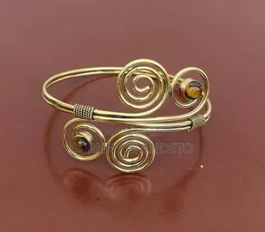 Handcrafted Pure Brass Armlets