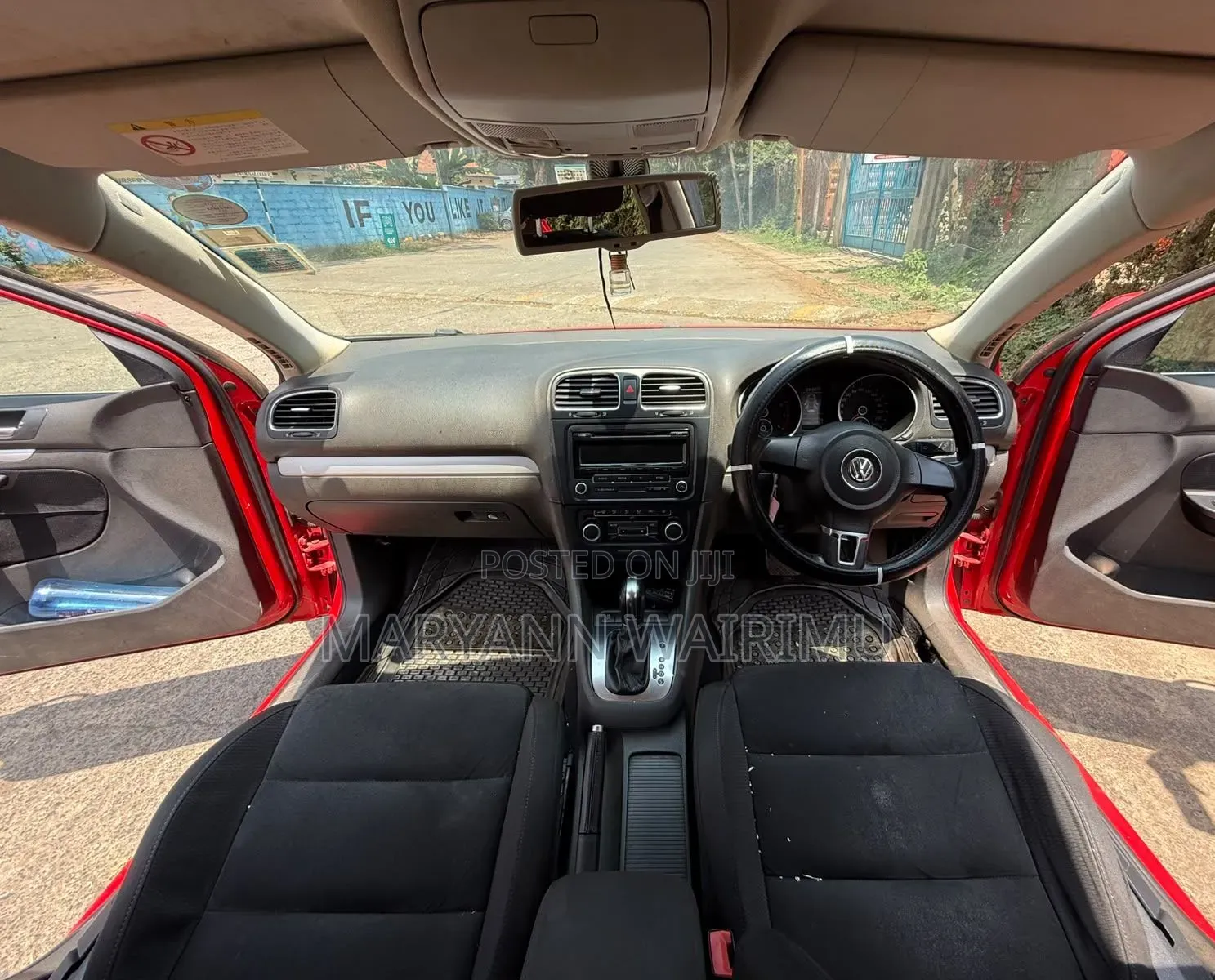 Volkswagen Golf 2013 Red