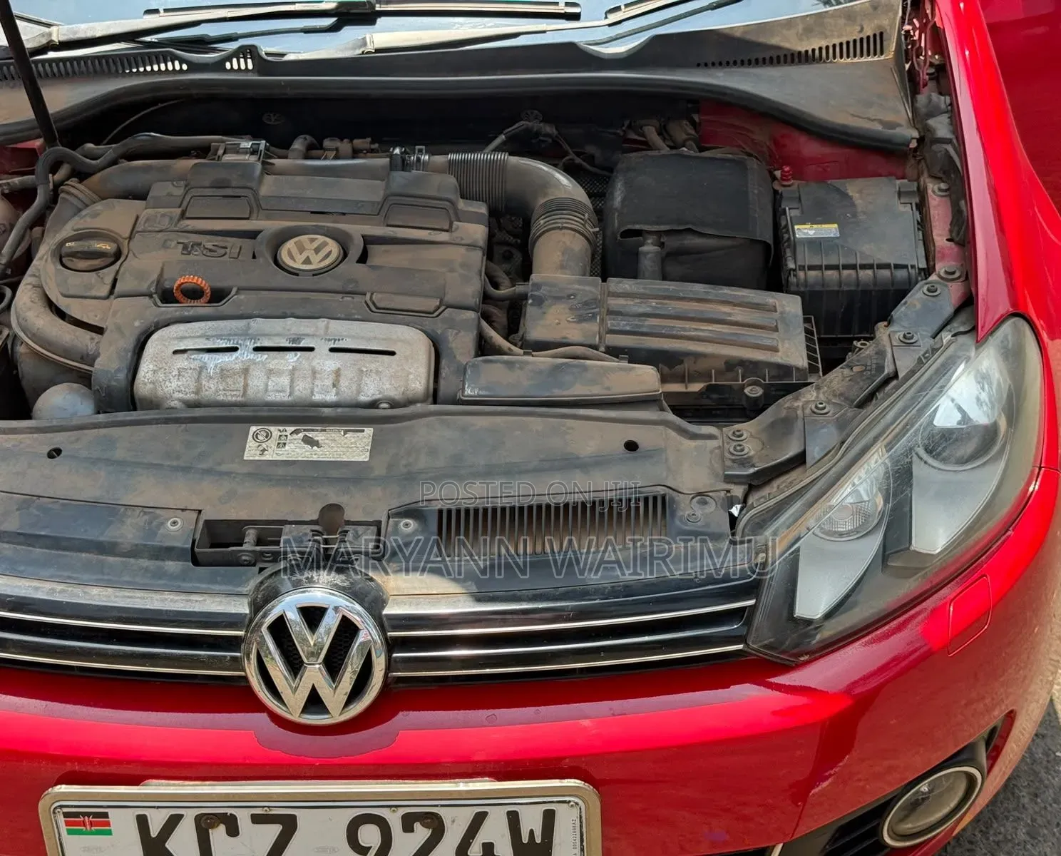 Volkswagen Golf 2013 Red