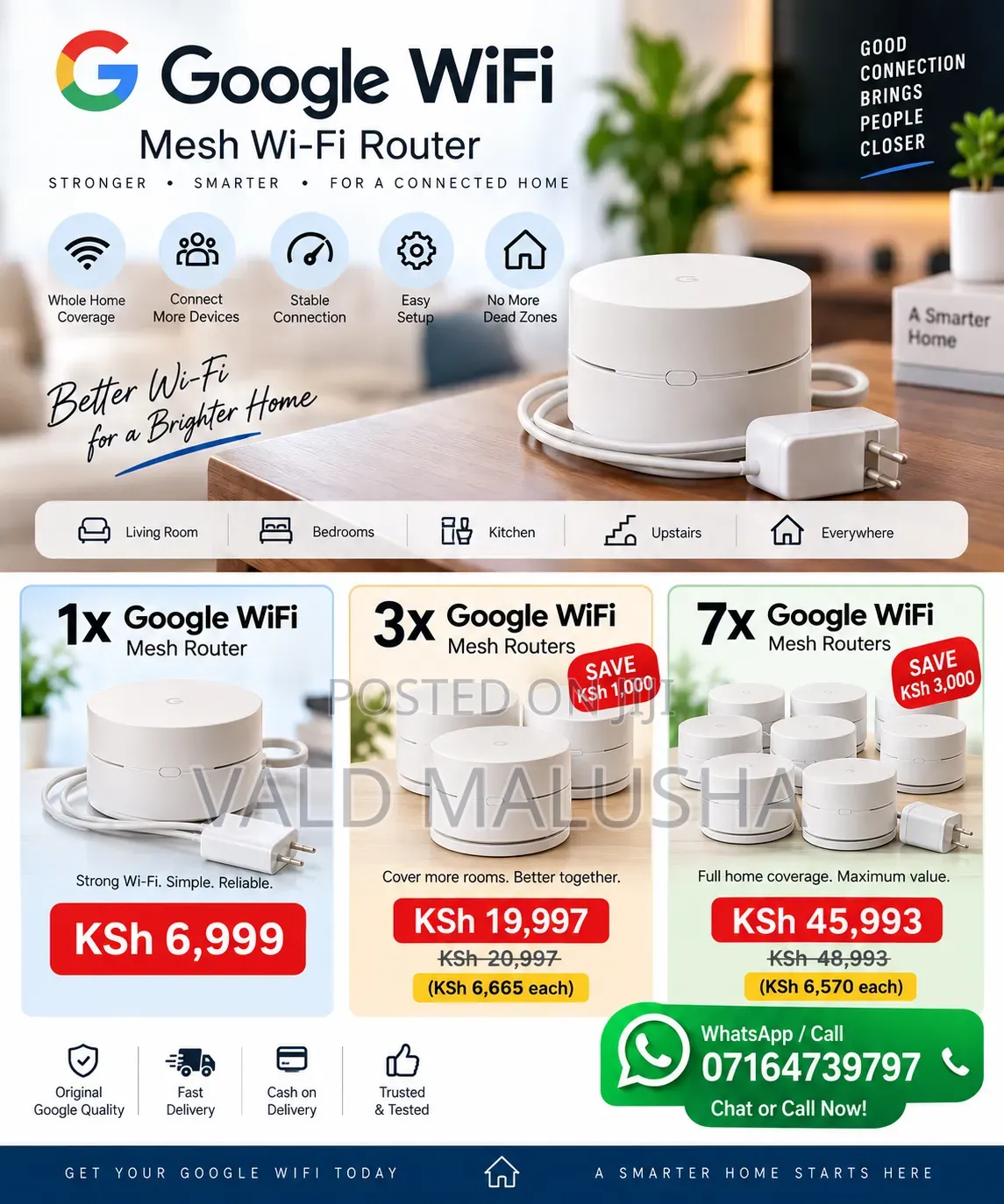 Google WiFi Mesh Router