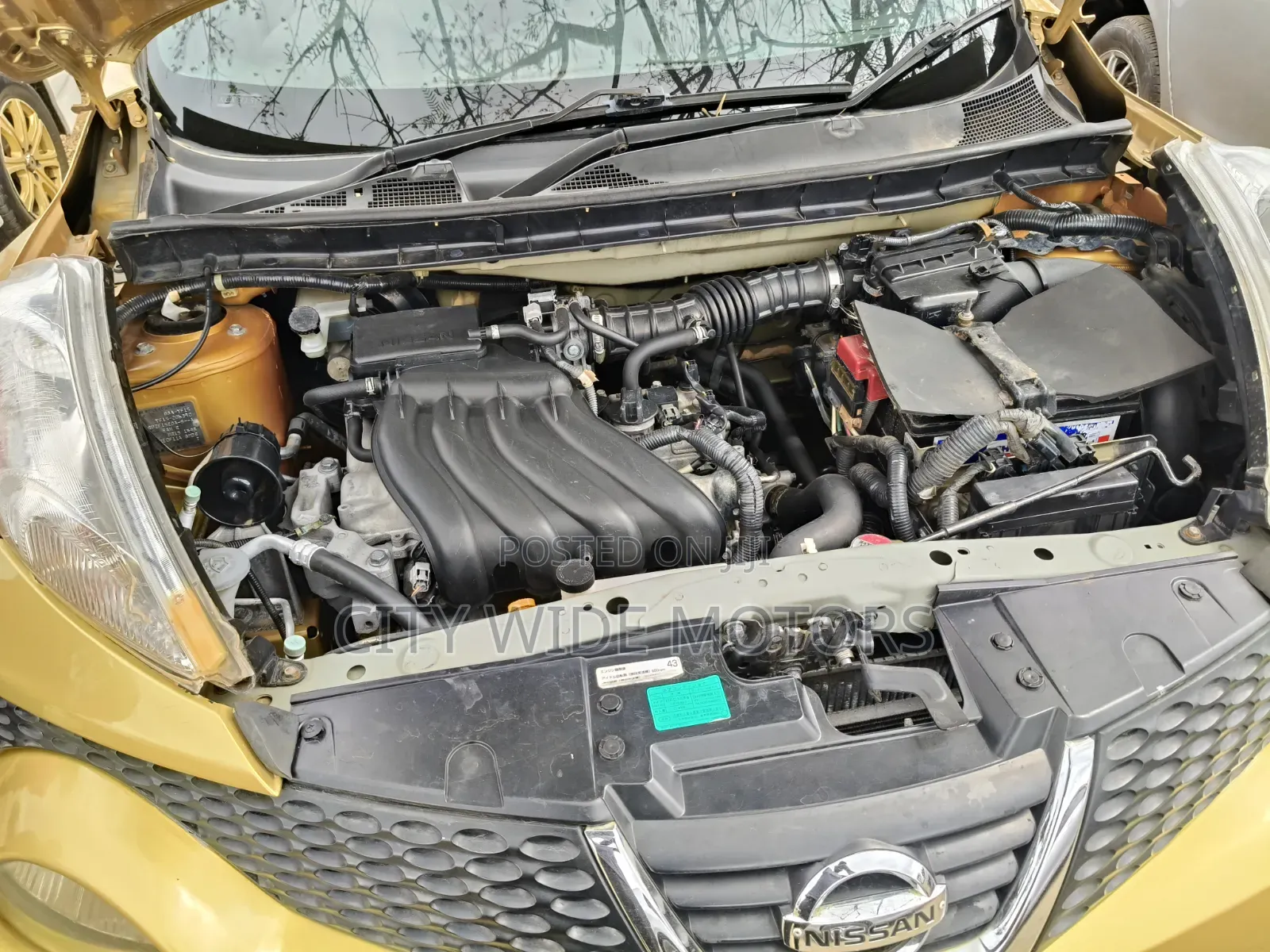 Nissan Juke 2012 Gold