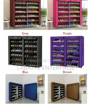 Double Column 36-Pair Shoe Organizer – Smart Storage Solution