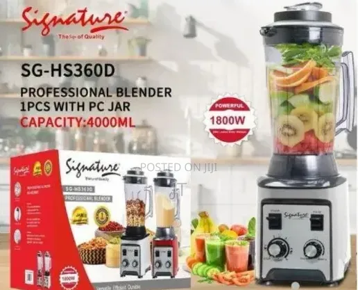 Signature SG-HS360D Professional Commercial Blender