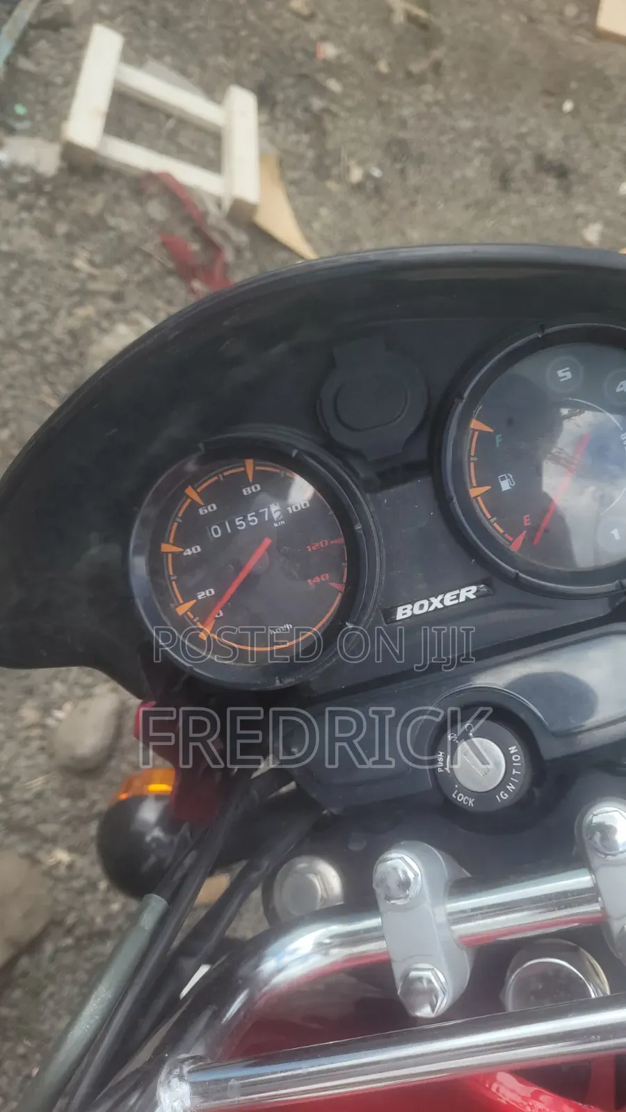 New Bajaj Boxer 125 2026 Red