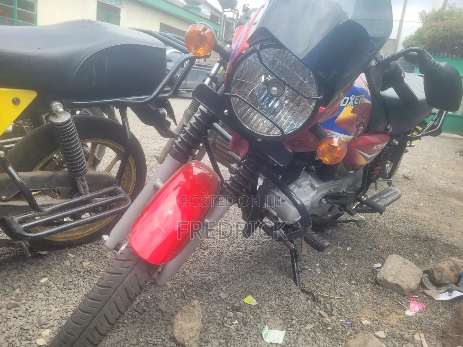 New Bajaj Boxer 125 2026 Red