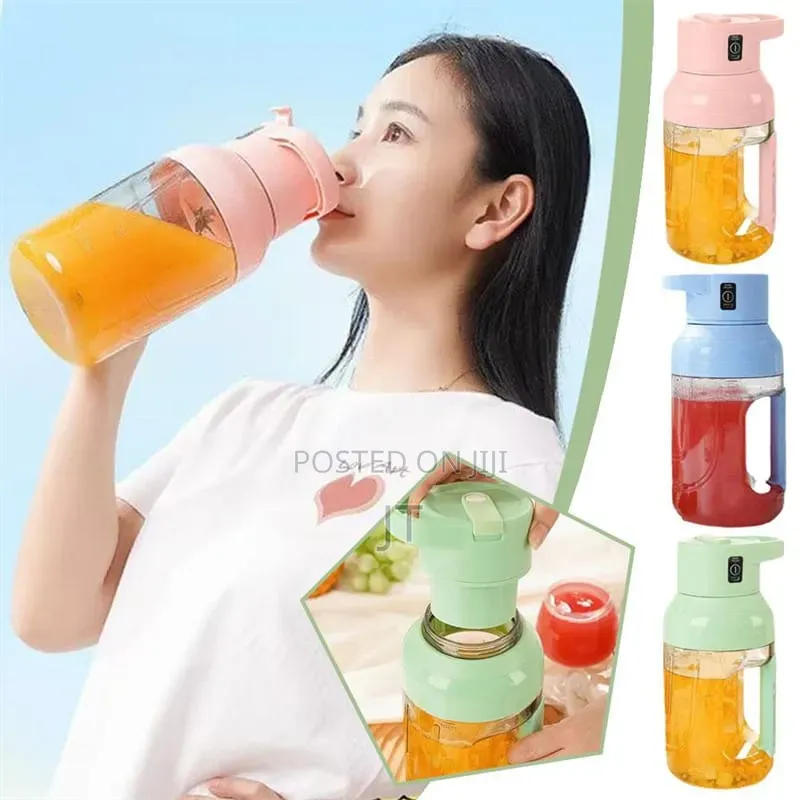 1600ml 2in1 Cordless Juicer Blender Bottle Rechargeable DM689