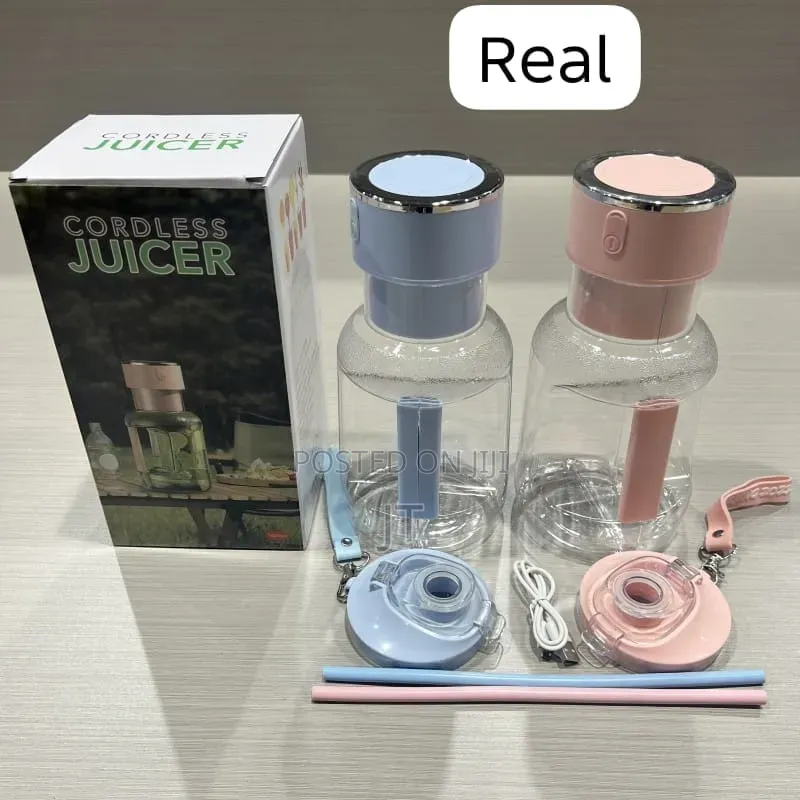 1600ml 2in1 Cordless Juicer Blender Bottle Rechargeable DM689