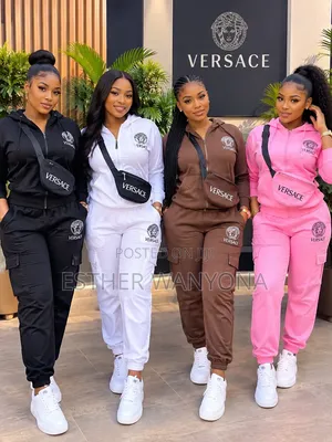 Zip Up Cargo Hoodie and Jogger Tracksuit Set