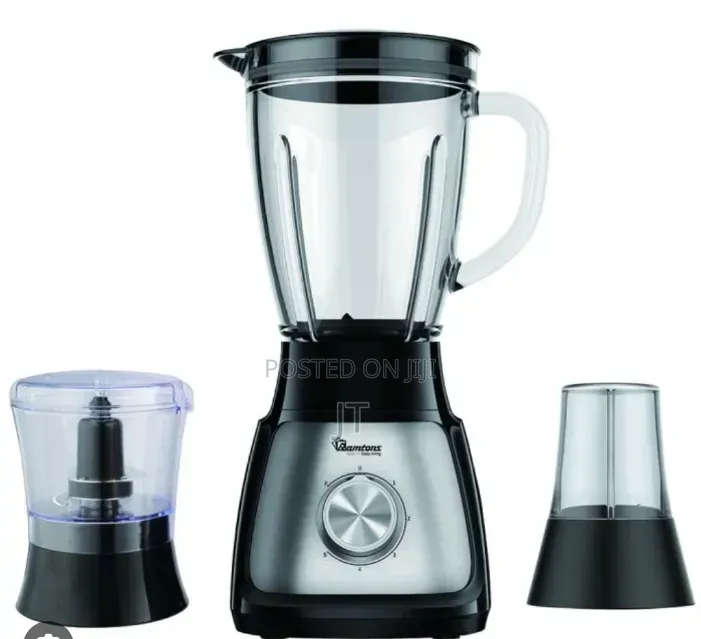 Ramtons Blender With Chopper Mill (Model RM/597)