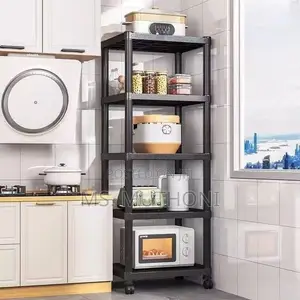 Thickened 5-Tier Multi-Purpose Kitchen Storage Rack