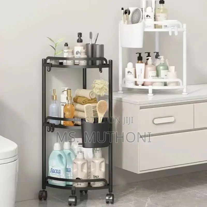 Multi-Layer Triangular Corner Storage Rack