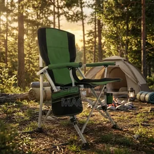 Foldable Heavy Duty Outdoor Beach, Fishing Camping Armchairs