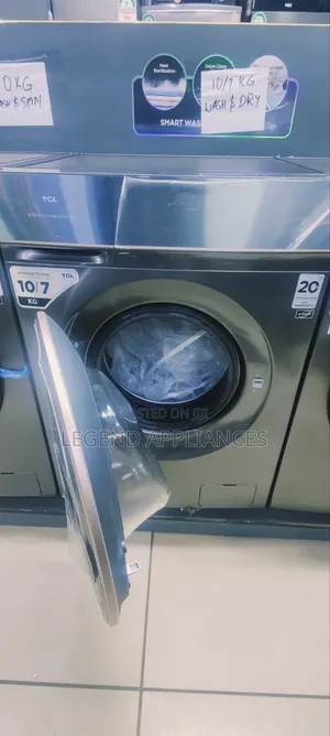TCL 10/7kg Dry Front Load Washing Machine