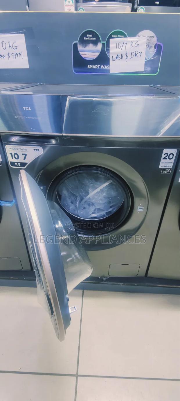 TCL 10/7kg Dry Front Load Washing Machine - thumbnail 2