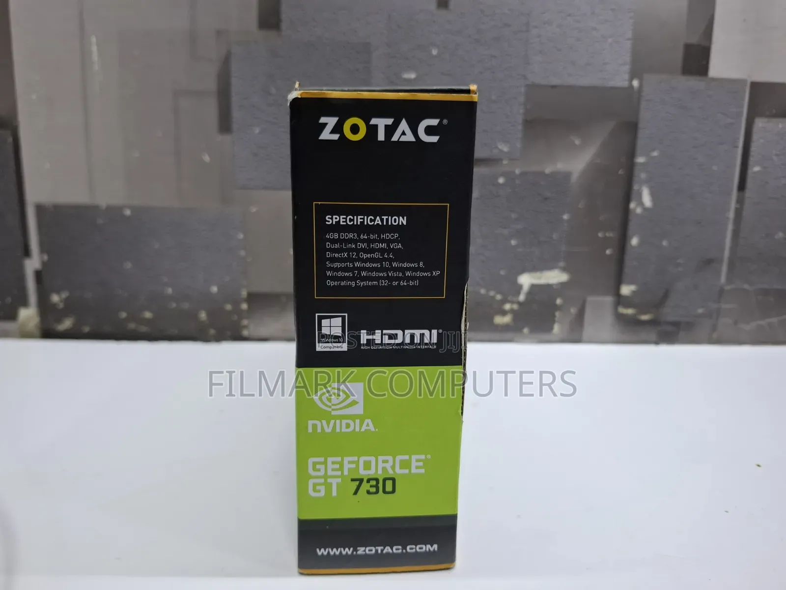 ZOTAC GeForce GT 730 Zone Edition NVIDIA GeForce 4GB DDR3