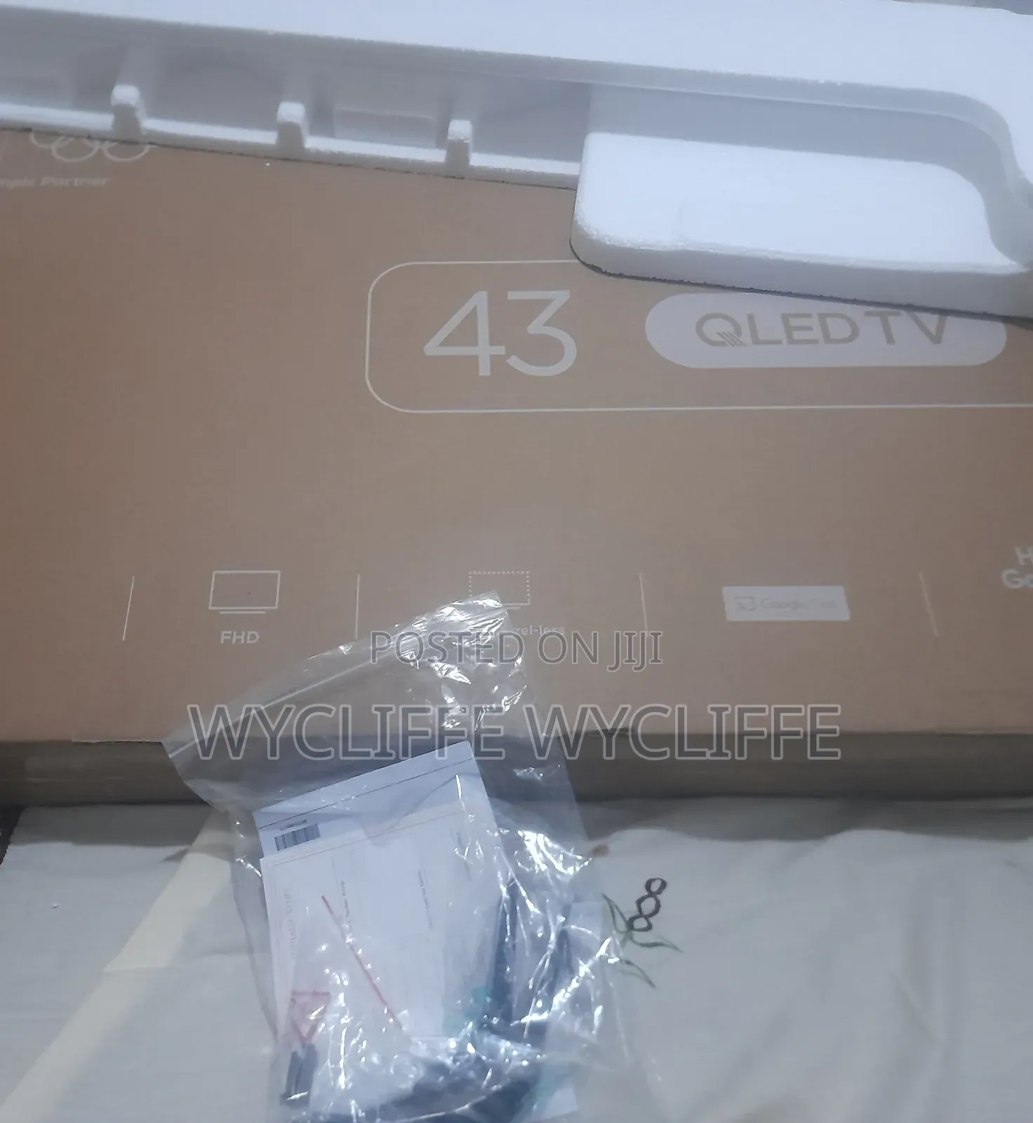 TCL 43" Qled Google TV