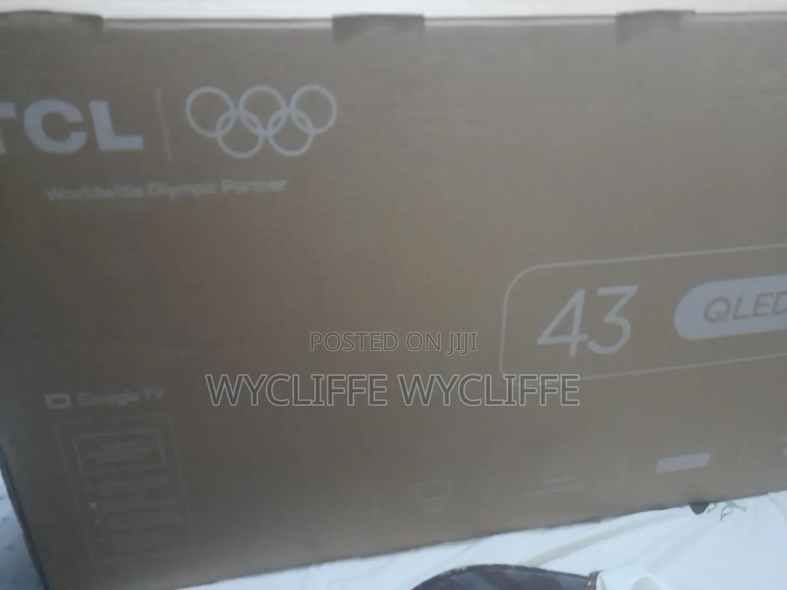 TCL 43" Qled Google TV