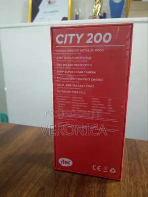 New Itel City 200 128 GB Purple