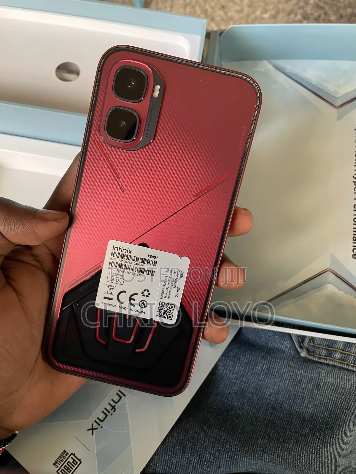 Infinix GT 50 Pro 256 GB Red