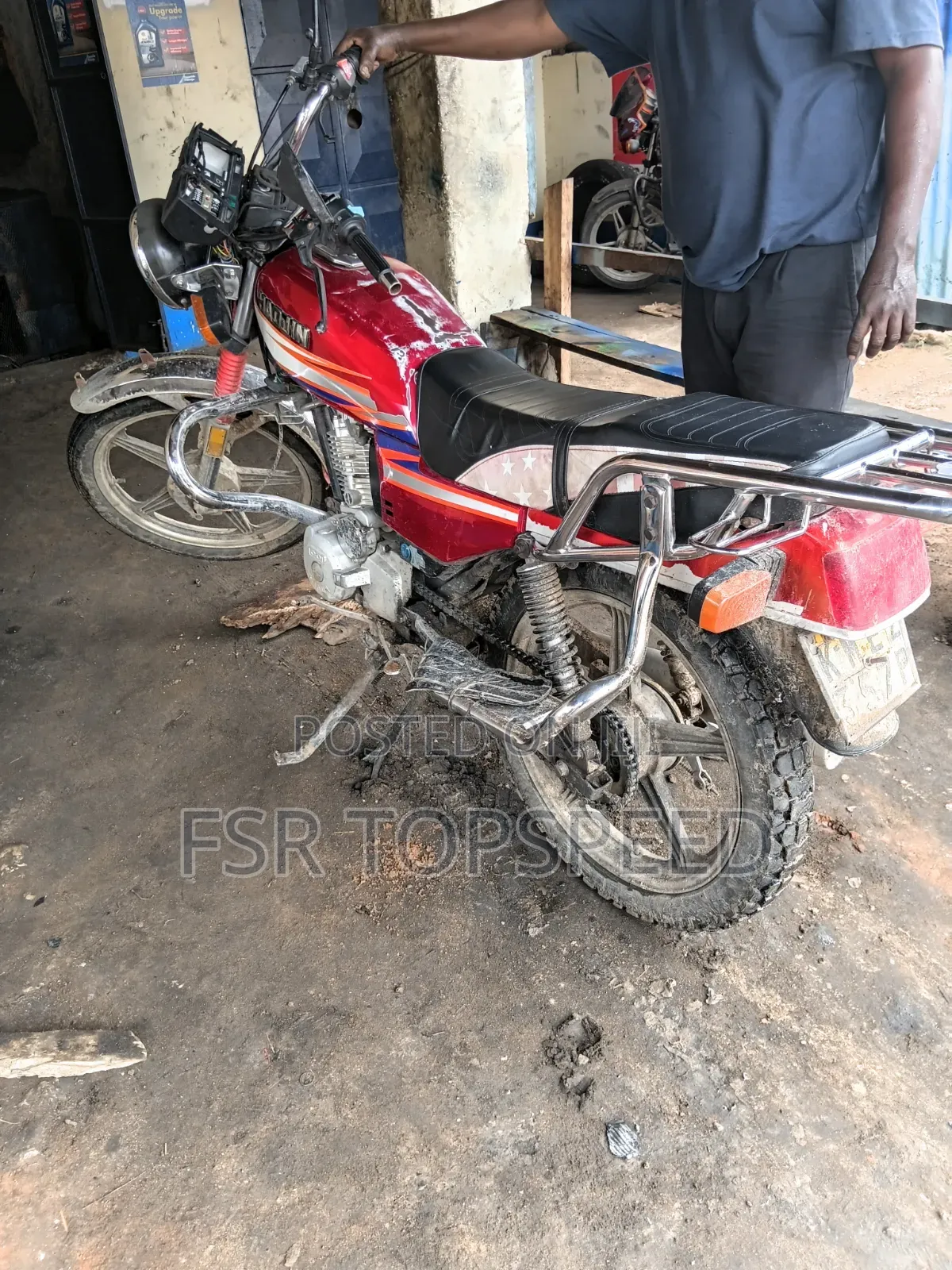 Haojin HJ125-28 2019 Red