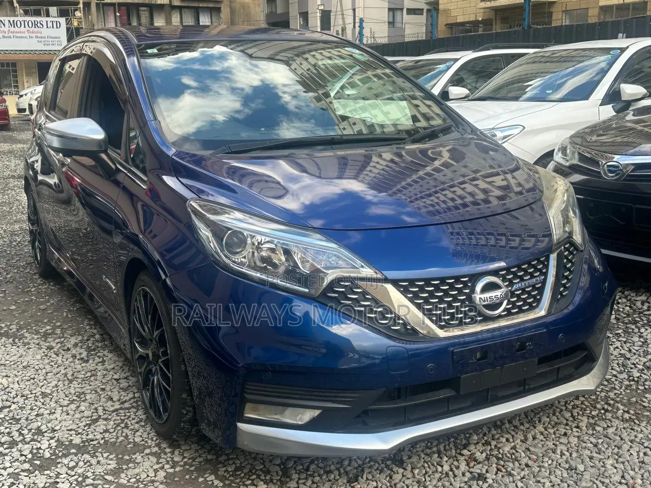 Nissan Note 1.2 Hybrid 2019 Blue