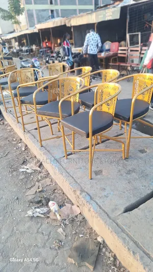 Gold Black Hotel Seats