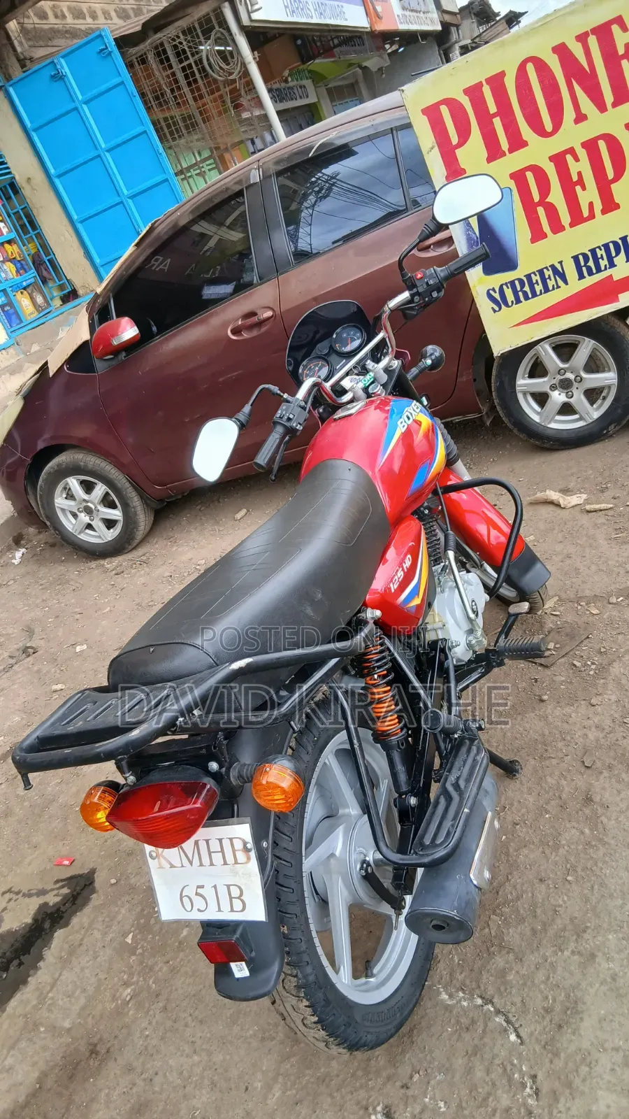 Bajaj Boxer 125 2025 Red