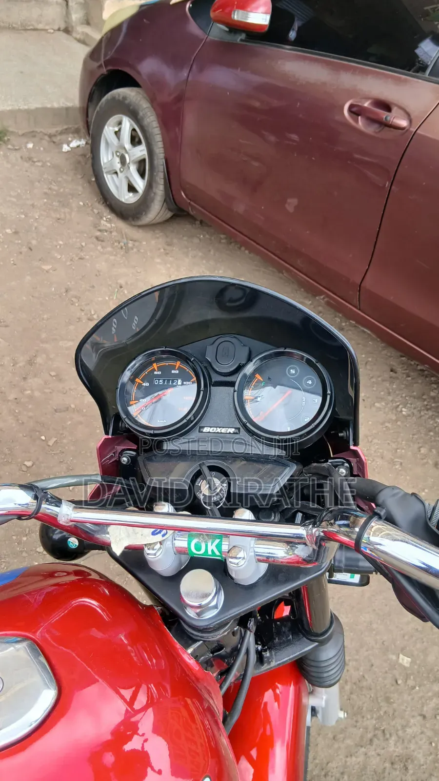 Bajaj Boxer 125 2025 Red