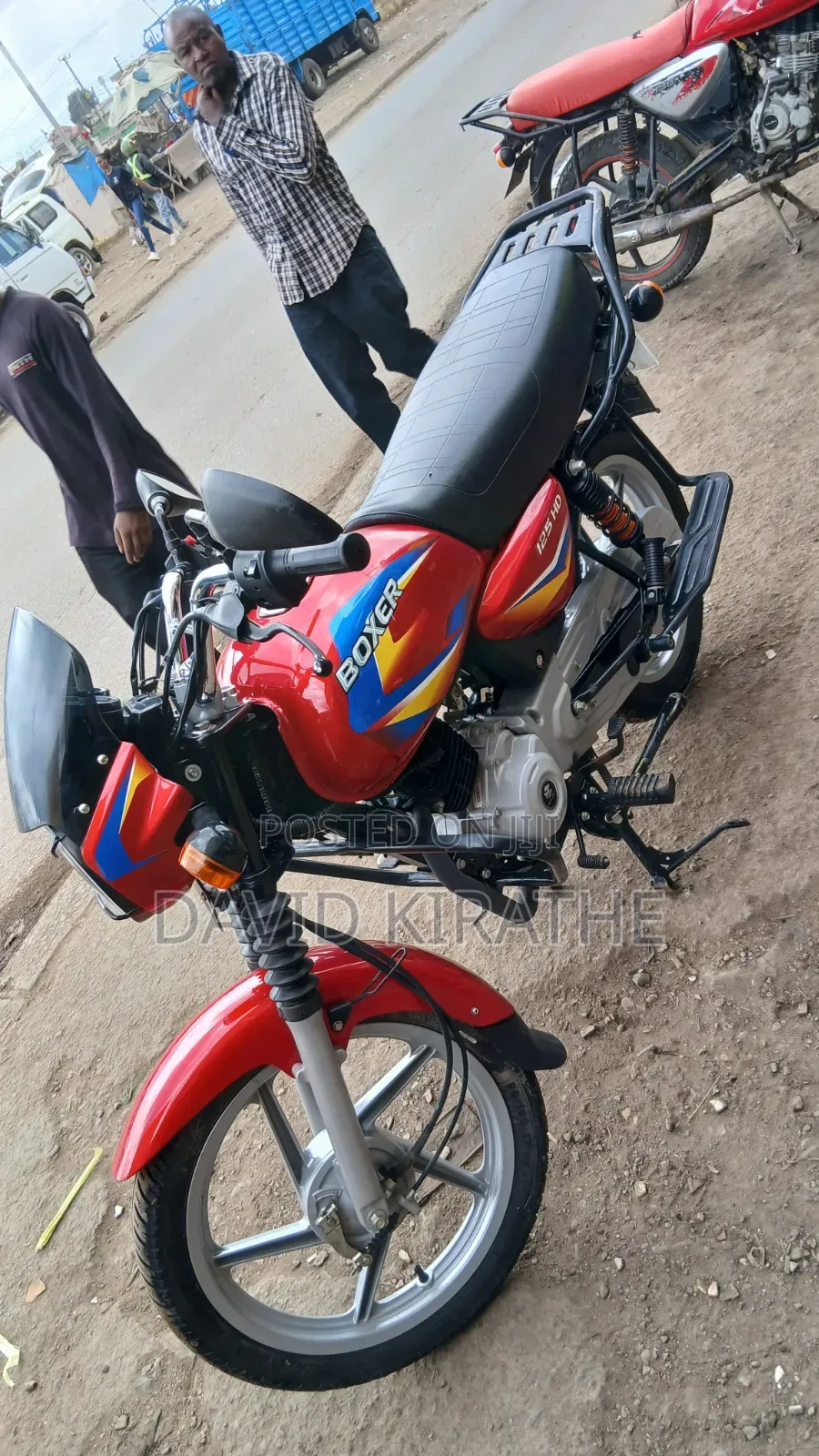 Bajaj Boxer 125 2025 Red