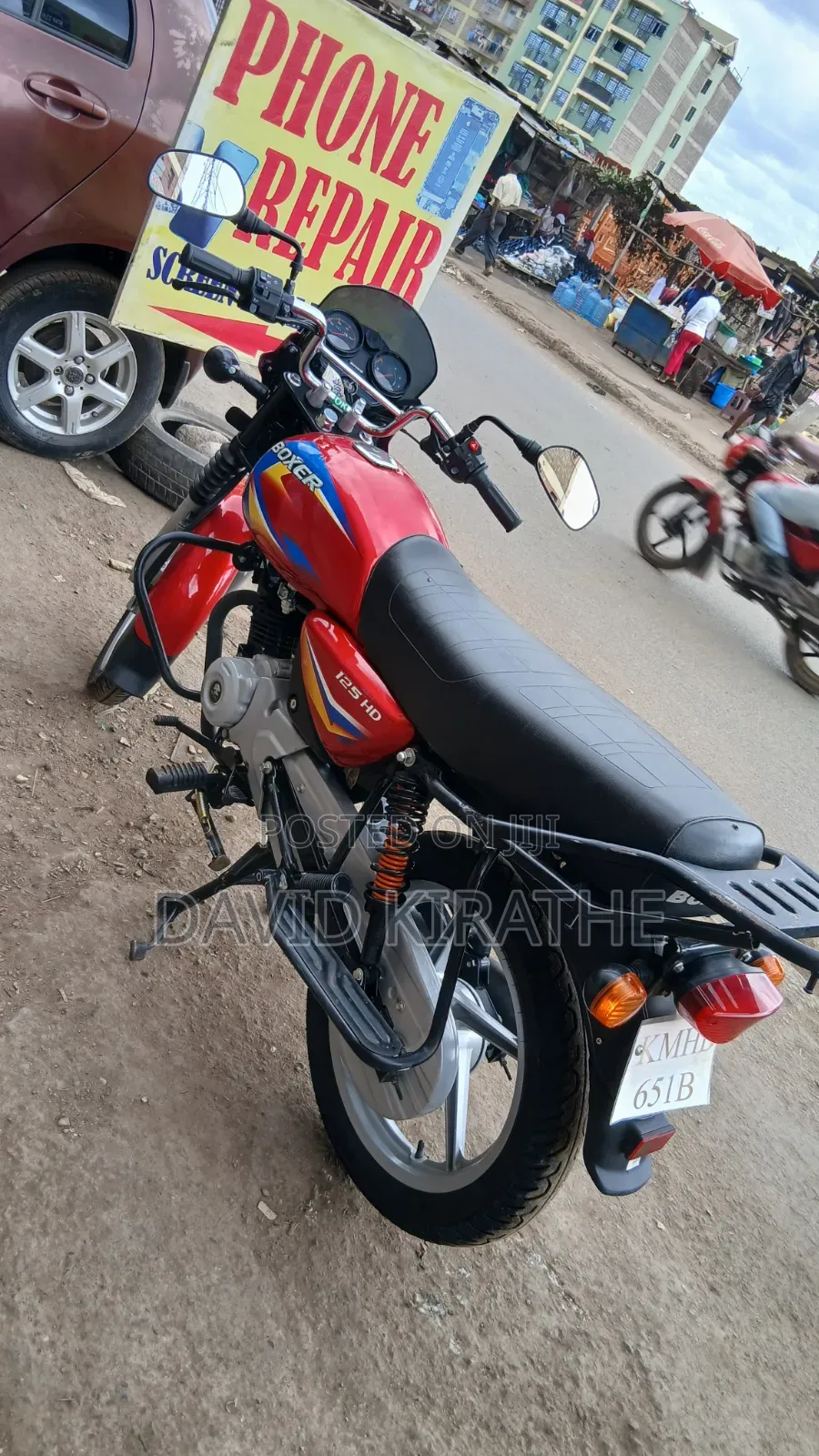 Bajaj Boxer 125 2025 Red
